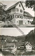 Huzenbach - Gasthof Pension Zum Engel - Besitzer Hugo Klumpp - Foto-AK - Verlag Gebr. Metz Tübingen - Baiersbronn