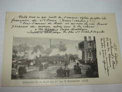 C.P.A. - Saint Pierre Et Miquelon - Terre Neuve - Incendie De La Nuit Du 1er Au 2 Novembre 1902 - SUP (G22) - Saint-Pierre E Miquelon