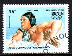 BENIN. N°708A Oblitéré De 1995. Water-polo Aux J.O. D'Atlanta. - Water-Polo