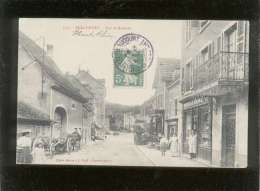 90 Beaucourt Rue De Badevel édit. J. Grosff , Animée épicerie Centrale - Beaucourt