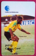 J$50 Robbie Earl ( Jamaican Football Player) - Jamaica