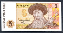 460-Kazakhstan Billet De 5 Tenge 1993 AV192 Neuf - Kasachstan