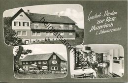 Huzenbach - Gasthof Pension Zur Rose - Besitzer E. Maulgetsch - Foto-AK - Verlag A. Hermann & Co. Stuttgart - Baiersbronn