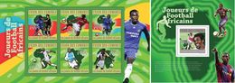 Comores 2010, Sport, African Football Players, Drogba, 6val In BF +BF - Neufs