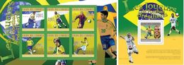 Comores 2010, Sport, Brazilian Footballers Ronaldo, 6val In BF +BF - Ungebraucht