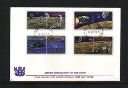 Cook Islands Raumfahrt / Space Apollo FDC - Oceania