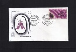 Central African Republic Raumfahrt / Space   FDC - Afrique