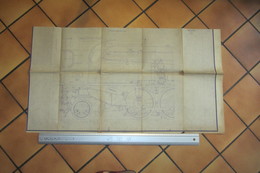 Plan De Locomotive Avant 1940 SNCF - Maschinen