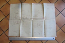 Plan De P.LM.  1939  Matériel Et Traction SNCF - Maschinen