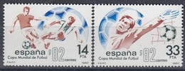 SPAIN 2548-2549,unused,football - Ungebraucht