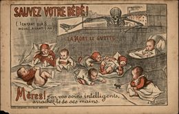 SANTE - Campagne Prévention Mortalité Enfantine - Bébé - Dessin De Dumas - Santé