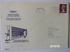 Derby 25/07/1979 - Storia Postale