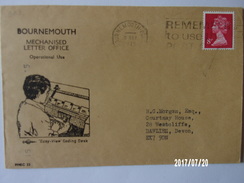 Bournemouth 03/09/1979 - Marcofilia