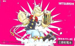 Télécarte Japon * BD Comics *- POPEYE (56) Cartoon Japan Phonecard Telefonkarte * Cinema - BD