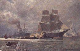 Sailing Ship, Bateau, Georg M.Meinzolt Serie 898 - Velieri