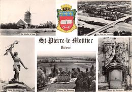 58-SAINT-PIERRE-LE-MOUTIER - MULTIVUES - Saint Pierre Le Moutier