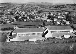 58-MOULINS-ENGILBERT- VUE DU CIEL , LE GROUPE SCOLAIRE - Moulin Engilbert