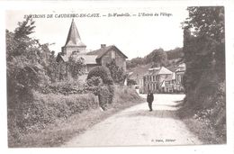 CPA 76 Environs De Caudebec-en-Caux - Ste Wandrille - L'entree Du Village - Carte Non Circulée - Caudebec-en-Caux