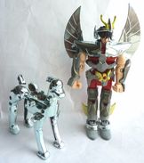 FIGURINE SAINT SEIYA  CHEVALIER DU ZODIAQUE PEGASSE DE BRONZE (3) EN LOOSE COMLET ANNEE 87 BANDAI - CHEVALIERS - Chevaliers Du Zodiaque