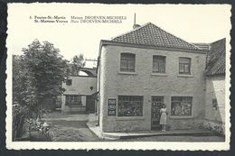 +++ CPA - FOURON SAINT MARTIN - ST MARTENS VOEREN - Maison Droeven - Michiels - Commerce   // - Fourons - Vören