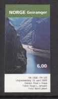 Norway 2005 Scott #1427 6k Geiranger Fjord - Tourism - Neufs