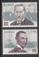 Norway 2005 Scott #1430-#1431 Set Of 2 Michelsen, King Haahon VII - 100 Years Since Dissolution - Unused Stamps