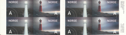 Norway 2005 Scott #1443a Booklet 2 Panes Of 4 Lighthouses: Jomfruland, Tranoy - Booklets