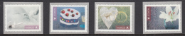 Norway 2006 Scott #1462-#1465 Set Of 4 Greetings: Baby, Birthday, Wedding, Flower - Ungebraucht