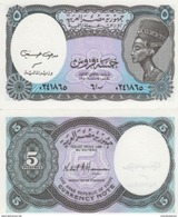 (B0149) EGYPT, L.1940 (2002 ND). 5 Piastres. P-New. Sign. Medhat A. Hassanein. UNC - Egypte