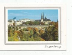 Cp , LUXEMBOURG , Pont Grand Duc Adolphe Et Notre Dame , Voyagée , Ed : Thill - Luxembourg - Ville