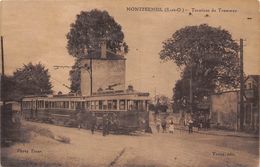 93-MONTFERMEIL- TERMINUS DU TRAMWAY - Montfermeil