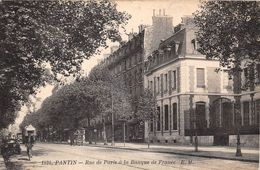 93-PANTIN- RUE DE PARIS A LA BANQUE DE FRANCE - Pantin