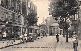 93-NOISY-LE-SEC- BOULVARD DE LA REPUBLIQUE ET LA GARE - Noisy Le Sec