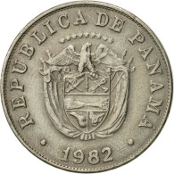 Monnaie, Panama, 5 Centesimos, 1982, TTB, Copper-nickel, KM:23.2 - Panama