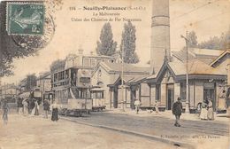 93-NEUILLY-PLAISANCE- LA MALTOURNEE , USINE DES CHEMINS DE FER NOGENTAIS - Neuilly Plaisance