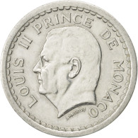 Monnaie, Monaco, 1 Franc, Undated (1943), TTB+, Aluminium, Gadoury:MC131 - 1922-1949 Luigi II