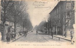 93-LE BOURGET- PLACE DE LA MAIRIE ET DE LA RUE DE FLANDRE - Le Bourget