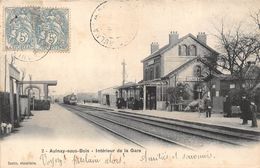 93-AULNAY-SOUS-BOIS- INTERIEUR DE LA GARE - Aulnay Sous Bois