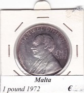 MALTA   1 POUND   ANNO 1972  COME DA FOTO - Malta