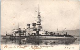 BATEAUX - GUERRE -- Le Valmy - Garde Côtes Cuirassé - Warships