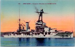 BATEAUX - GUERRE -- Bretagne  - Cuirassé D'escadre - Warships