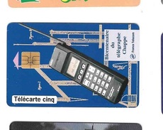 * Télécarte  C . CHAPPE, G N  3 , 5 U, Reste  3 Unités, 35 000  Ex, 10 / 93 , Cote  9 € - 5 Eenheden