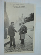 C.P.A.- Rencontre Du Frotteur Et De L'Encaustiqueur - 1910 - SUP (G94) - Vendedores Ambulantes