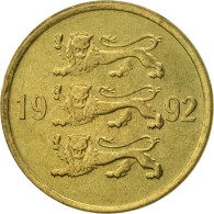 Monnaie, Estonia, 10 Senti, 1992, No Mint, TTB+, Aluminum-Bronze, KM:22 - Estonia