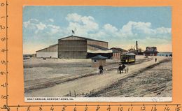 Newport News VA 1914 Postcard Military Cancel - Newport News