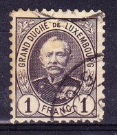 LUXEMBOURG YT 66 OBL  (3N358A) - 1891 Adolphe Frontansicht