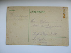 DEUTSCHLAND FELDPOSTKARTE INF. REG. 391 , OLD POSTCARD   ,0 - Sonstige & Ohne Zuordnung