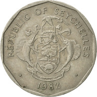 Monnaie, Seychelles, 5 Rupees, 1982, British Royal Mint, TTB, Copper-nickel - Seychelles
