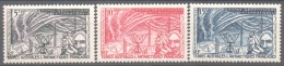 TAAF French Southern And Antarctic Territories 1957 Yvert 8-10, International Geophysical Year - MNH - Neufs