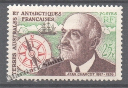 TAAF French Southern And Antarctic Territories 1961 Yvert 19, 25th Anniv. Of The Disappearance Of Commander Charcot- MNH - Ungebraucht